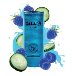 GALAXY DRINK - CANETTES FRAMBOISE BLEUE CONCOMBRE - 330 ML